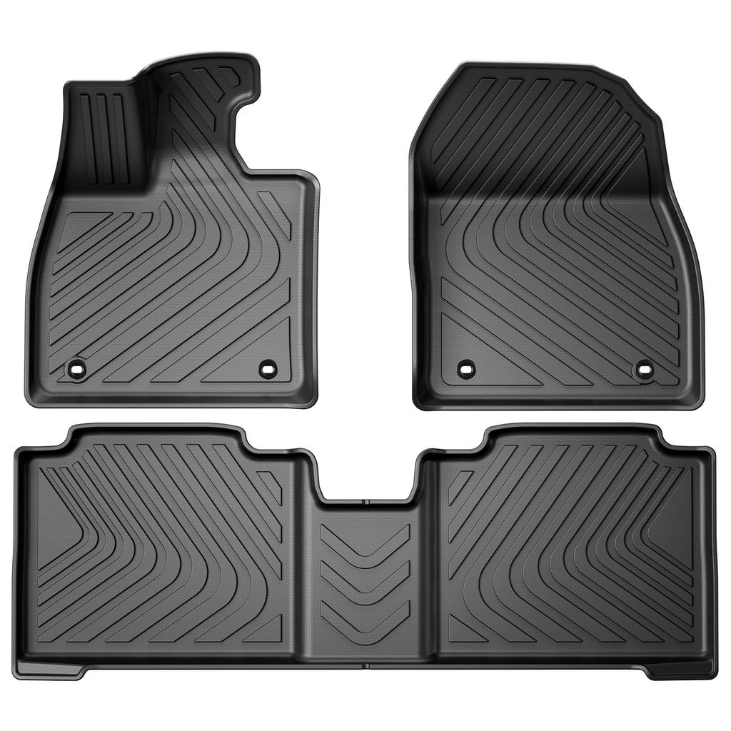 For Lexus RZ 2025 2025 TPE 3D Car Floor Mats Cargo Liner Trunk Pad All Weather Waterproof Black