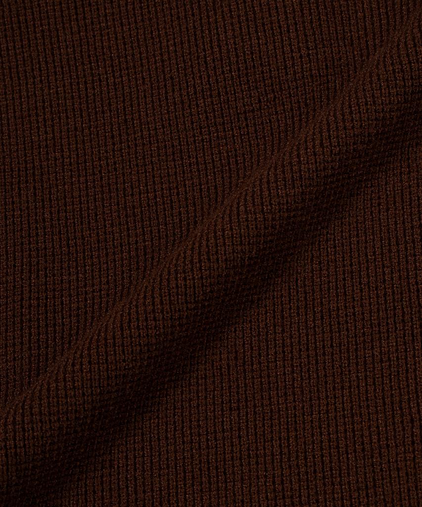 MOAA Seam Line Button Knit (Brown)