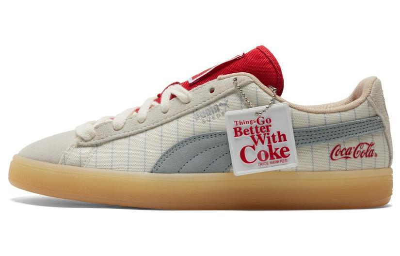 PUMA Suede Coca Cola White 387049-01 36