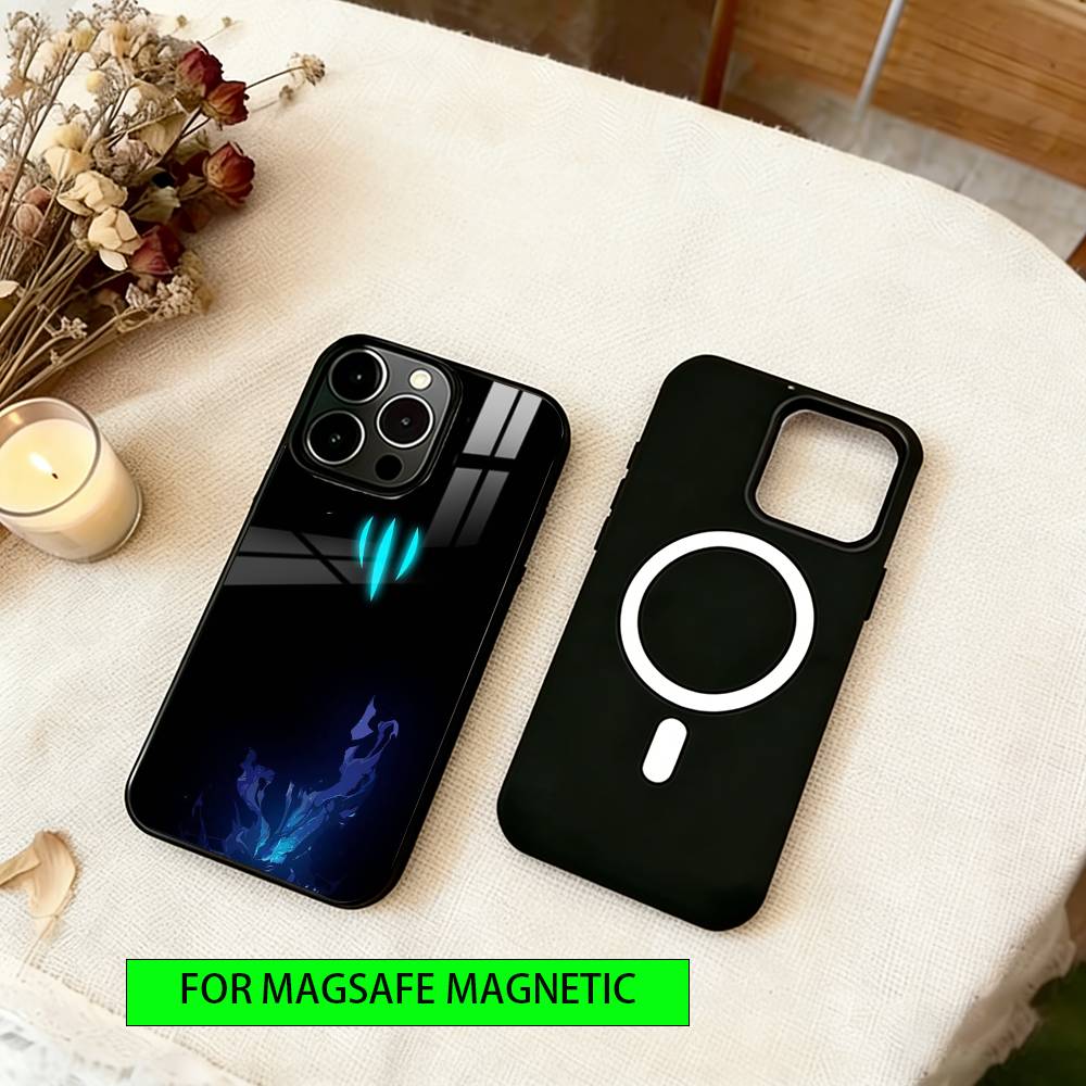 Omen Valorant Phone Case For iPhone17,16,15,14,13,12,11 Plus,Pro Magnetic For Magsafe Wireless Charging