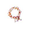 Elegant Synthetic Crystal Bracelet with Heart Pendant, Sparkling Luxury Design, Non-plated Artificial Crystal, Perfect for Daily and Party Wear.