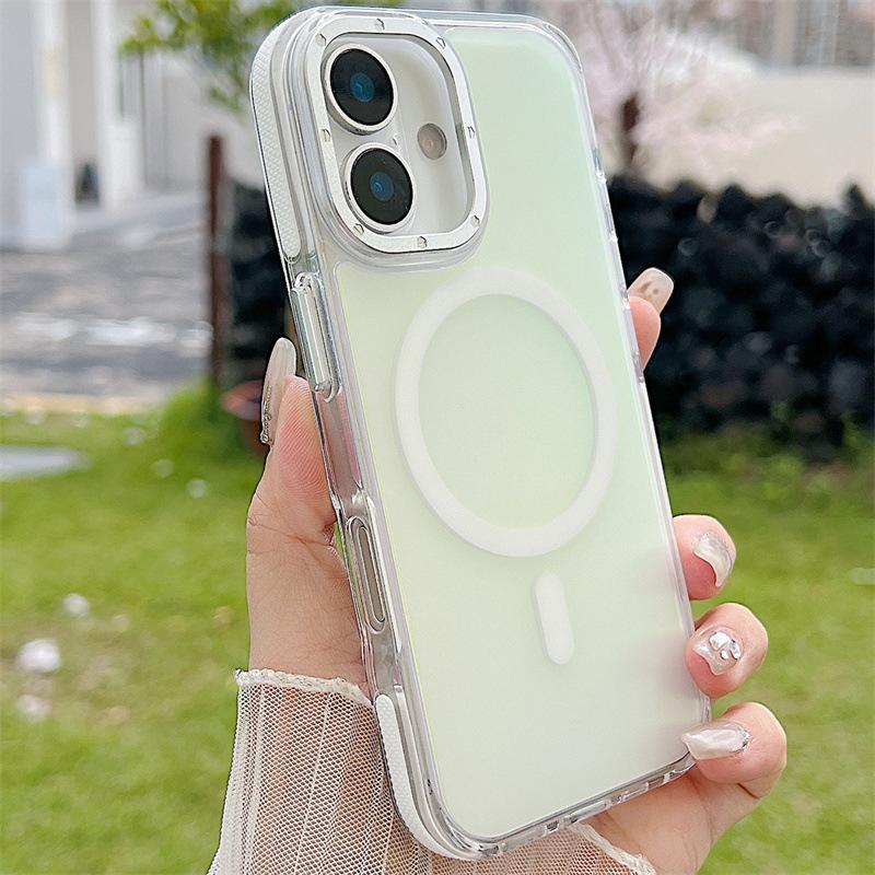 

Gradient IMD Magnetic Laser Color-Changing Dragon Case for iPhone 12, 13, 16, 17 Pro. iPhone 12/12 Pro