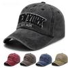 Κέντημα NEW YORK Letter Washed Cotton Baseball Cap Ανδρικό Splicing Baseball Cap Κορεατική έκδοση