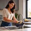 Faucet for Kitchen Sink Clip- No Drill Bathroom Storage Caddy