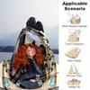 1pc, Merida Inspired Home Decor Blanket Perfect for Couch, Bed, Travel, Camping, Car, Beach, Office Nap Soft Flannel Throw with Fantasy