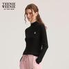 Teenie Weenie Women's Half-High Collar Knit Sweater