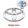 1Pc ABS Front Head Grill Hood Bonnet Emblem Rear Tail Bumper Trunk Logo Badge ABS Car Logo 3D For Toyota Corolla Camry RAV4