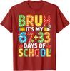 Bruh Its My 67 33 Days Of School Funny Boys Kids Unisex T-Shirt