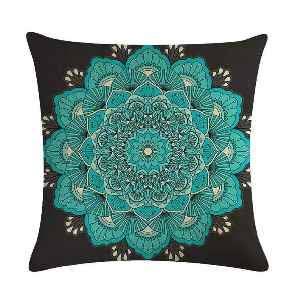 

Спальня Гостиная Диван Чехлы Домашний Декор Подушка Мандала Этнический Узор Чехол 40x40cm