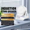 5-in-1 Sensor Bluetooth-compatible Speaker with Phone Holder Auto Play & 8 Color Lights Speaker Wireless Charging Adjustable Stand