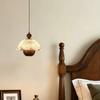 2026 Creative Bedroom Bedside Chandelier Ice Design Sense Restaurant Light Porch Lava Shape Fishing Line Chandelier Glass Hot