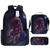 Our Middle School Student Schoolbag Cartoon Schoolbag Children's Backpack Satchel Animation