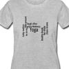 Heute zählt Sei stark Atme lache Träume...Unisex T-Shirt T-Shirt Yoga Fitness