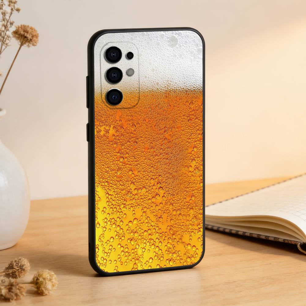 Lnteresting Beer Printing Phone Case Black Silicone Soft For Samsung S25,S24,S21,S22,S23,S30,Ultra,S20,Plus,Fe,Lite