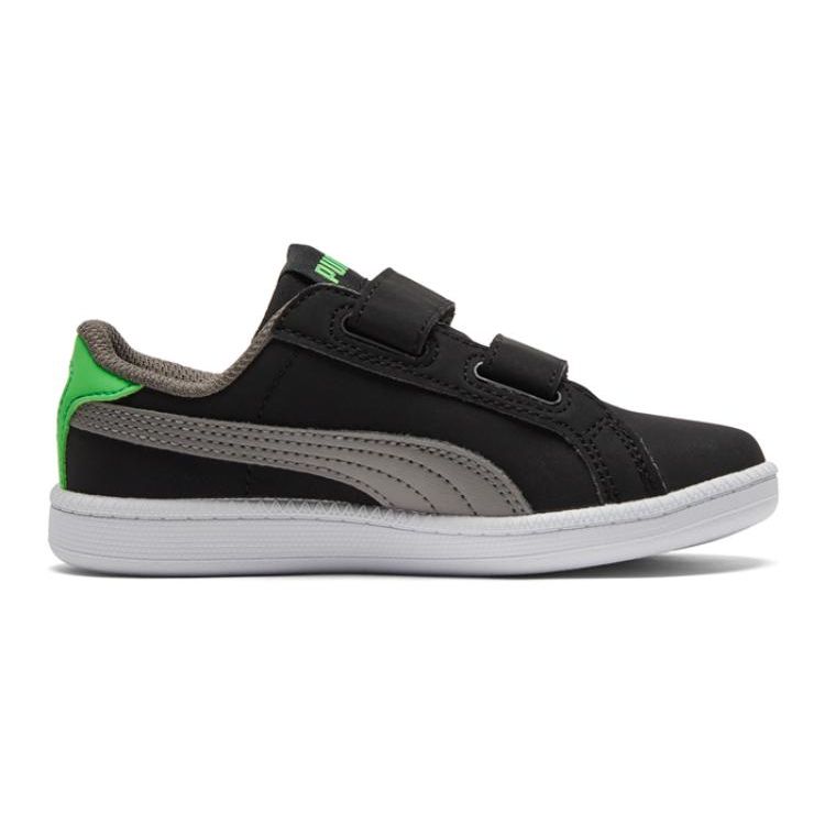 Puma Fun Anti-Kick Wear-Resistant Low-Top Casual Shoes Kids sneaker Black Gray 361592-07