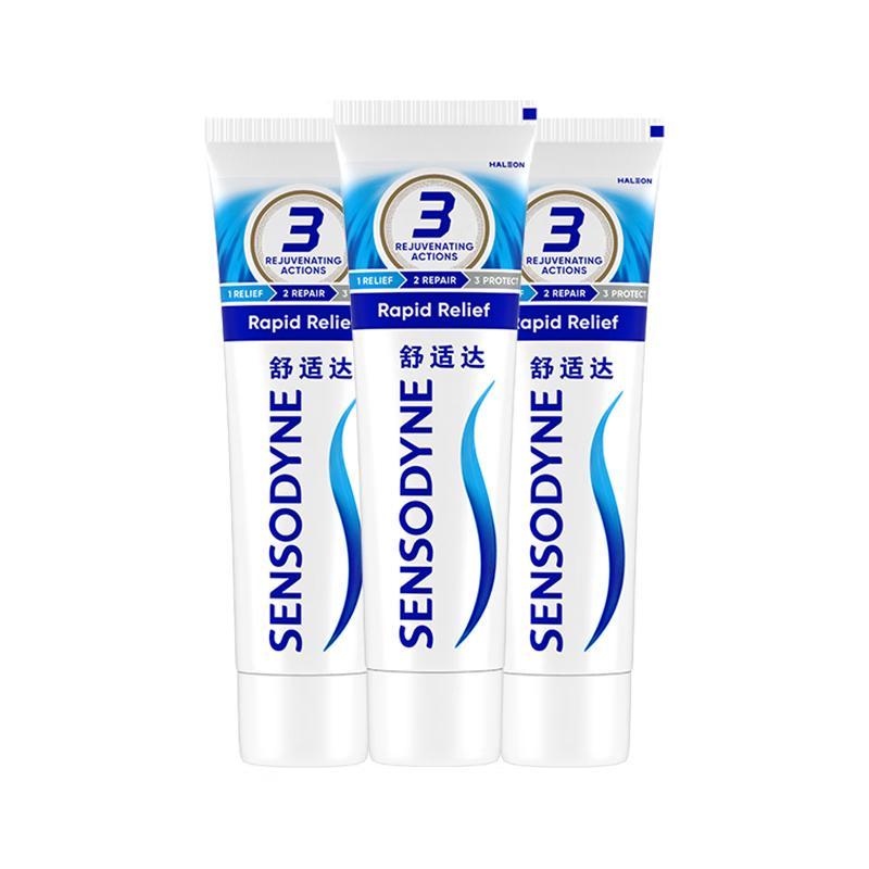

Sensodyne Rapid Relief Toothpaste 3-Pack