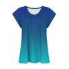 Women Fashion Casual Tops Printed Sleeveless Shirts V Neck Pullover T Shirts