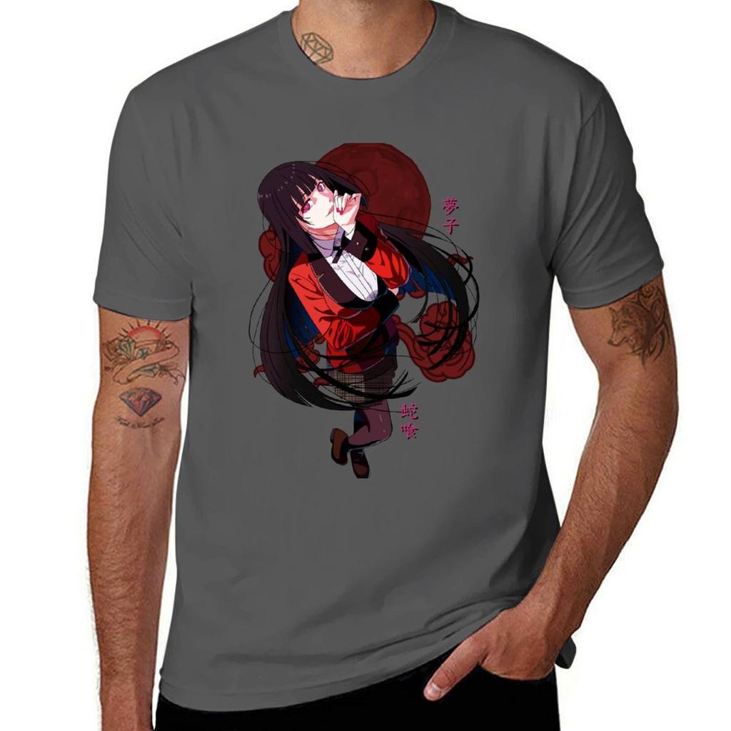 Jabami Yumeko Risky Gambler TShirt Fashion Letter Print TShirt