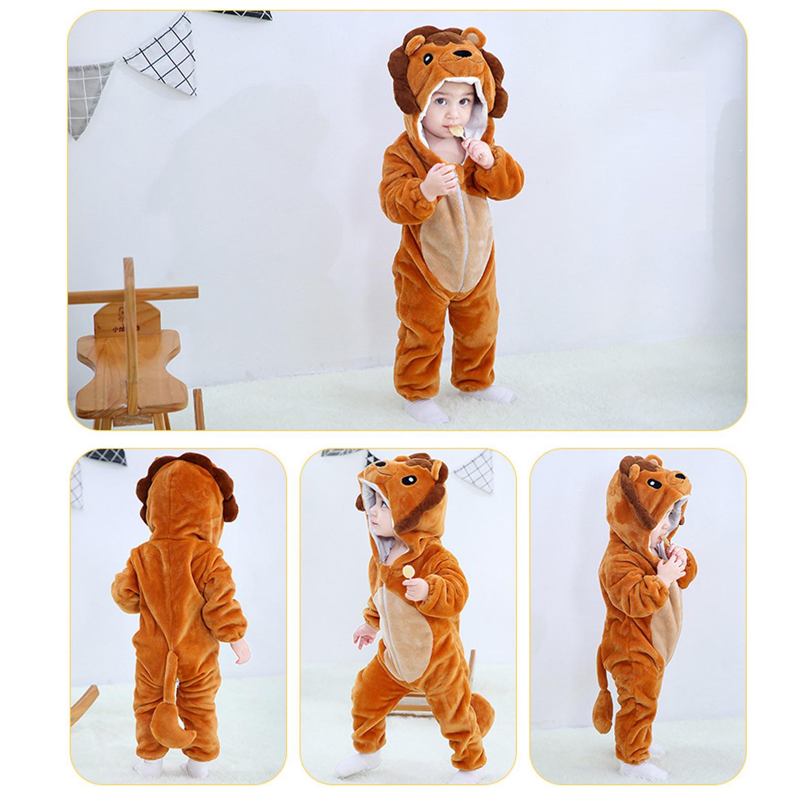 

Детские пижамы с животными для малышей, милый мультяшный костюм, комбинезон, комбинезон 80 хаки