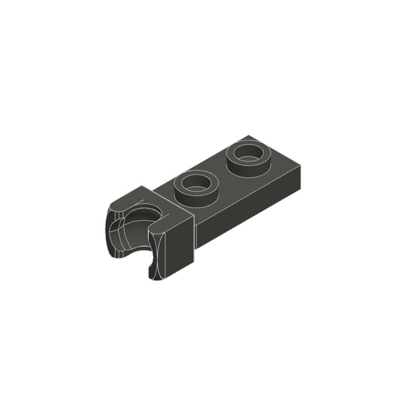 50g/106pcs 14418 1x2 Single Side Ball Socket Construction Bricks Moc Colour Accessories C ompatible featuring Brick DO IT YOURSELF Spare Parts To