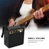 Mini Guitar Amplifier Amp 5W Travel Portable Supports Volume Tone Adjustment