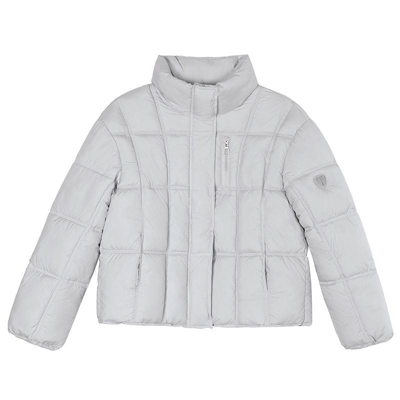 Short Stand-up Collar Puff Cotton Clothes Women's Winter Thickened Loose Small Cloud Bread Clothes Jacket Women's Clothing Year