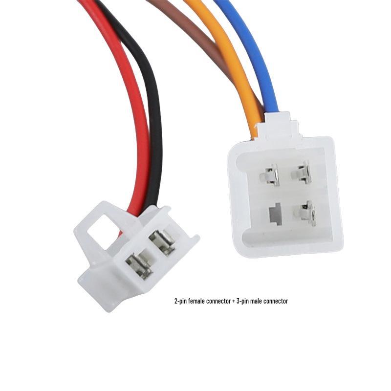 Electric Scooter Anti-Theft Alarm with Dual Remote and One-Key Start (Compatible with 36V-72V)