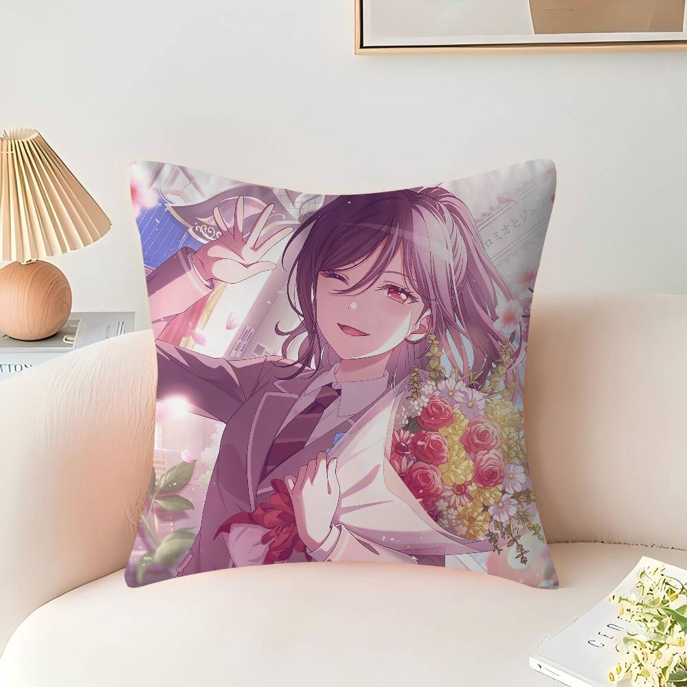 Kaoru Seta Pillowcase Toon Gift Cushion Cover Bedroom Home Sofa Chair Seat Decor Pillow Case