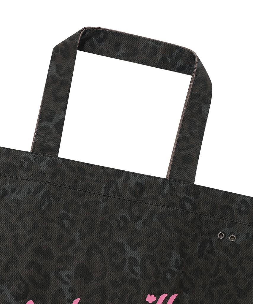 Wacky Willy Women'S Leopard Reversible Tote Bag Brown