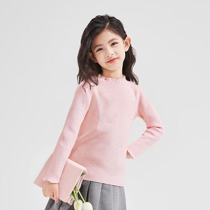 Deesha Girls Mock Neck Pullover Sweater 120cm