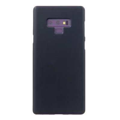 Schwarze, beidseitig matte Soft-TPU-Hülle für Ihr Samsung Galaxy Note 9