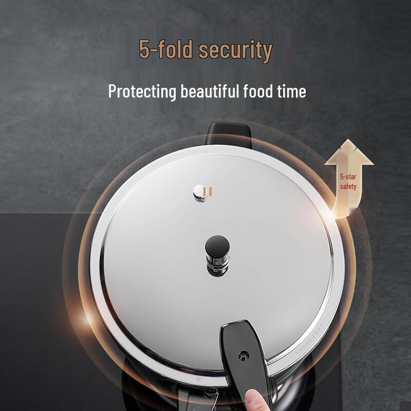 Supor 304 Stainless Steel Multi-Stove Pressure Cooker