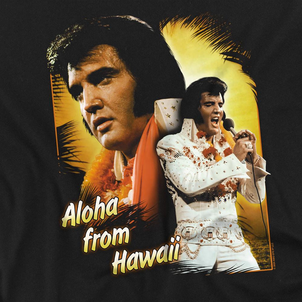 Elvis Presley Unisex Adult Aloha From Hawaii T-Shirt