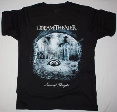 Vintage Train Of Thought By Dream Theater Cotton Black Full Size Shirt Unisex T-Shirt