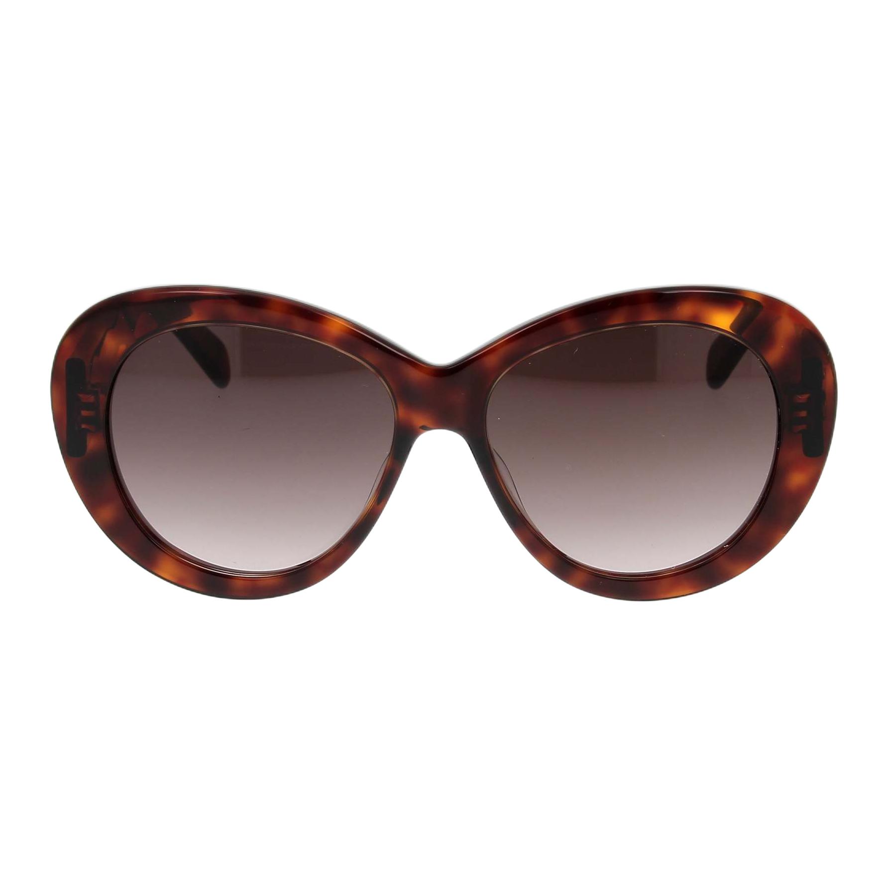 

Celine Full Frame Cat Eye Sunglasses Women sunglasses Tortoise CL40317U Basic Packaging-Eyeglass Case+Box,F