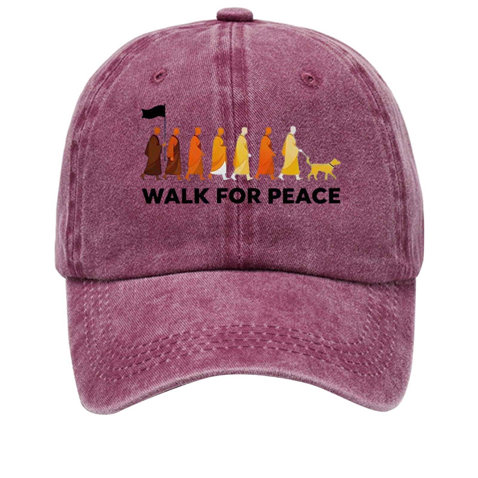 Хлопковая бейсболка с принтом, потертая, с мягким верхом, джинсовая шляпа, винтажная шляпа винный