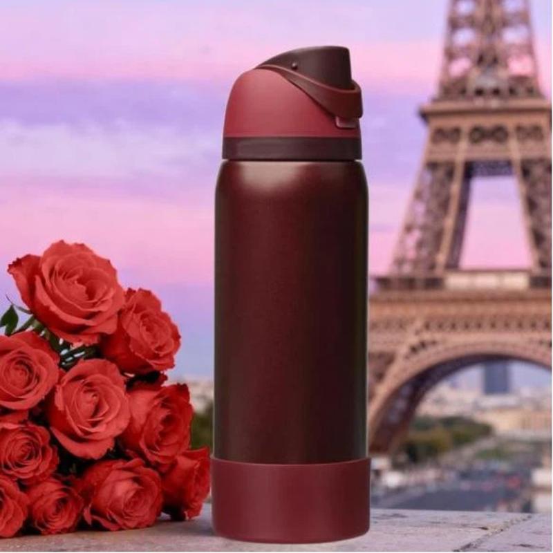 1Pcs 24Oz 32Oz Silicone Water Bottle Bottom Protector Cover Anti Slip Shock Resistant Bottle Base Sleeve For Outdoor Travel Use
