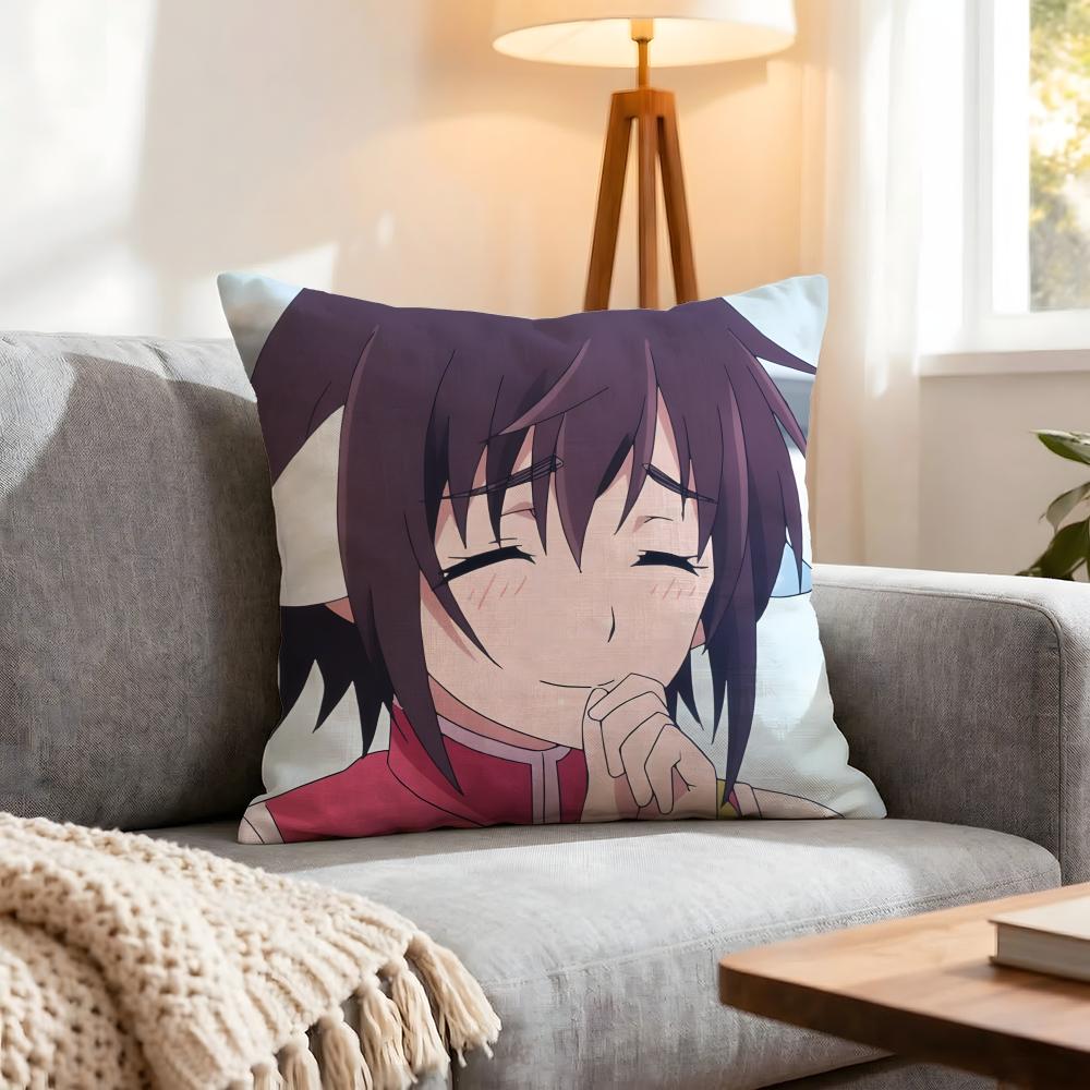 Anime Plunderer Cushion Cover 1Pcs Decorative Covers Soft Cushion Case For Sofa Couch Decor 40X40 45X45 Pillowcases