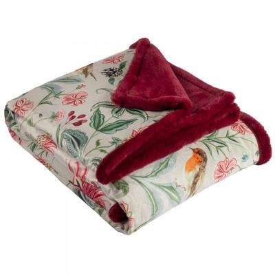 Wylder Beatrice Velvet Floral Throw