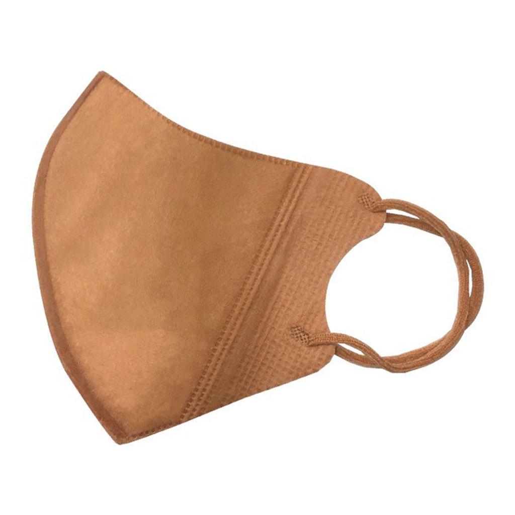 3D Soft-Color Mask: High-Profile, Ear-Friendly, Breathable, Disposable, Three-Layer Japanese Design