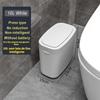 16L New Smart Trash Can High-tech Induction Storage Bucket Bathroom Deodorant Waterproof Trash Can Household with Lid Creative