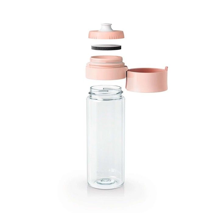 Bouteille filtrante BRITA - Vital - Abricot - 2 filtres MicroDisc - 600 ml