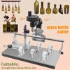 New Glass Bottle Cutter - Professional DIY Glass Cutting Tool for Square, Round Bottles and Bottlenecks with Accessories