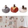 Three Piece Fall Harvest Pumpkin Decoration Set Made From Polyester Perfect For Autumn Home And Holiday Party Use