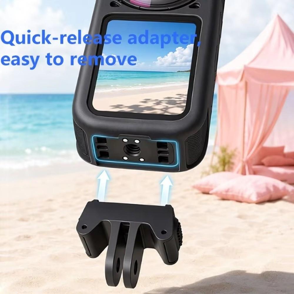 With Lens Cap Camera Body Cover Silicone Sleeve Skin Case for Insta360 X6 Action Camera Accessories