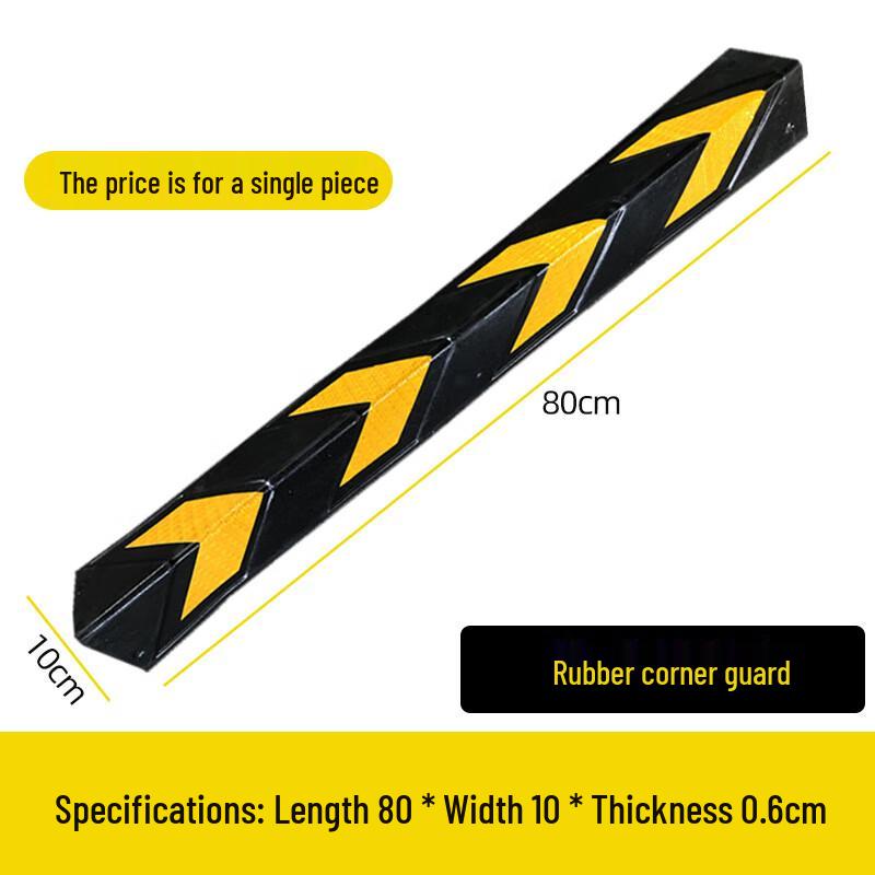 Reflective Rubber Corner Guards (2-Pack)