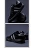 2026 Winter Men's Plush Cotton Shoes - Warm, Comfortable, Lace-up, Low Top Velvet Casuals with Flat Bottom.
