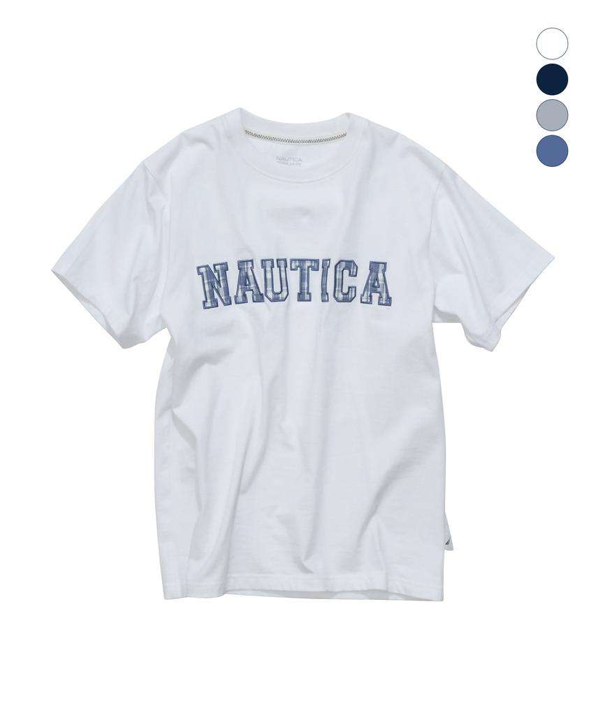 NAUTICA Patch Lettering T-Shirt (4 Colors) Nts5536