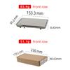 2108102510 Car Interior Accessories Sun Shade Visor Makeup Cosmetic Mirror Cover For Mercedes-Benz C E Class W210 W202 1993-2002