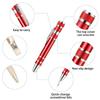 Tournevis manuel 8-en-1 Type stylo Portable Multi-spécifications Avec tête de tournevis magnétique Outil de tournevis Tête de tournevis haute densité